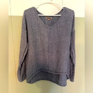 Flax woven top
